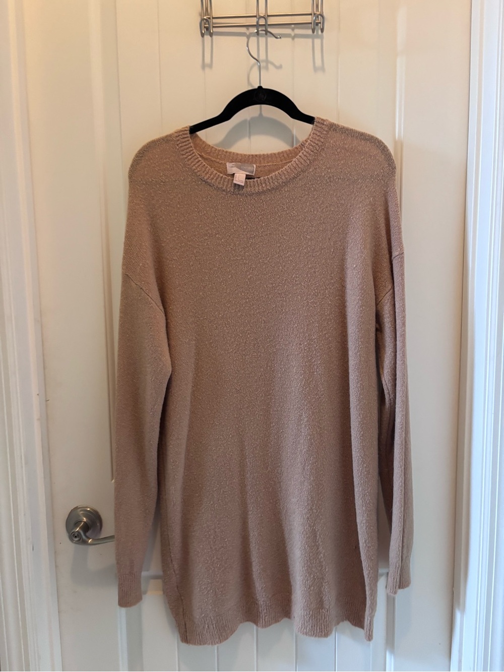 Forever 21 Women's Crew Neck Knit Sweater - Light Beige